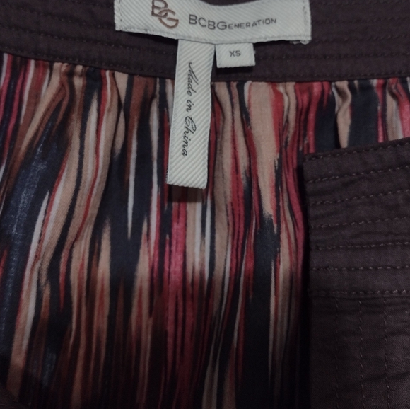 BCBGeneration Multicolor Striped Dress XS - Picture 4 of 5